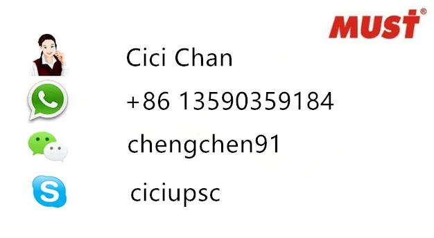 MUST 20kva online ups power supply 3 phase high frequency online 20kva ups to Vietnam