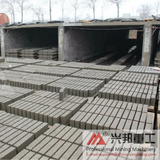 
Fully Automatic cement Concrete Brick Making Machine for paving construction 