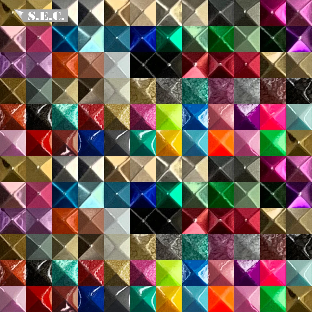 
Promotion Superior Quality Pyramid Studs Hot Fix Transfer Stone For Bags stone crystal manufacturer crystal fancy stone 