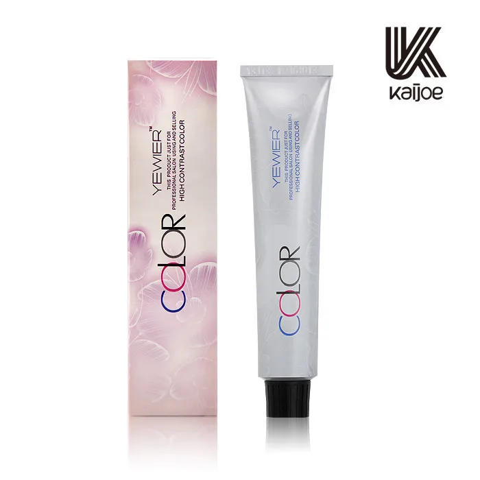 OEM/ODM Yewier 56 Shades Natural Color Cream Hair Dye Cream for Women