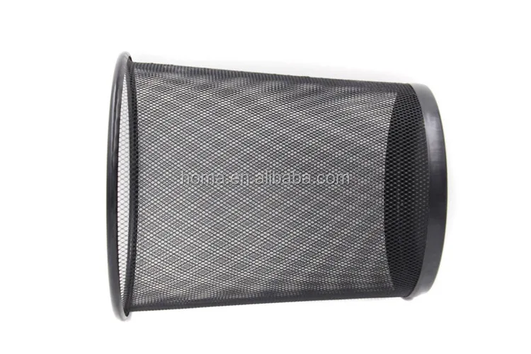 Office metal mesh waste bin