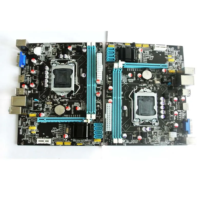Поддержка Core I3 I5 I7 процессор lga1155 материнская плата micro atx h61
