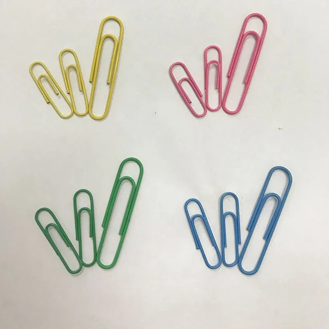 stationery supplies higher quality color paper clip 32mm