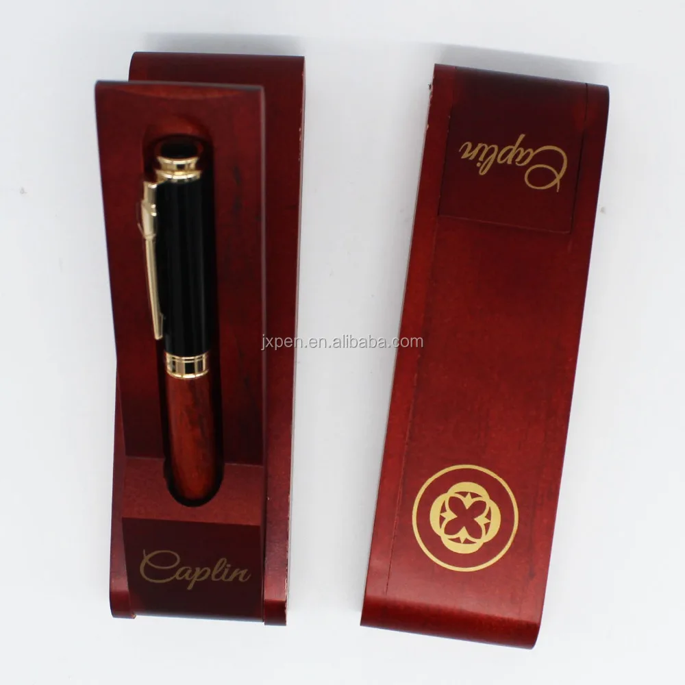 Natural Handcrafted Vintage pen Executive Business writing Calligraphy Pens set engraved logo Rose Wood fountain pen