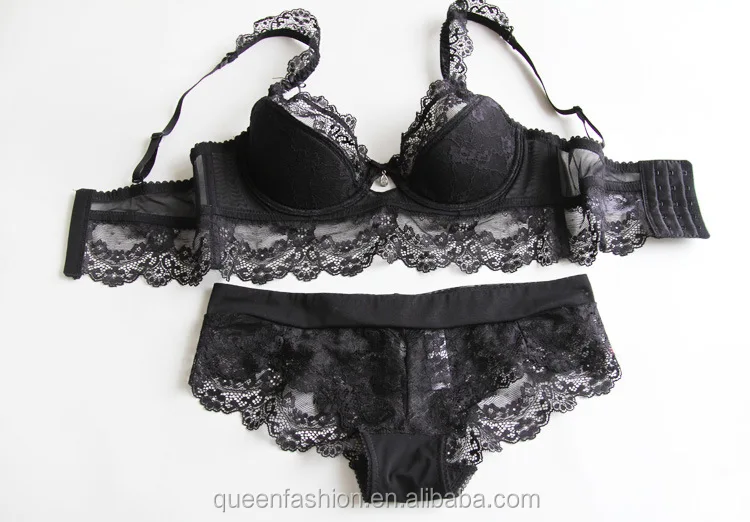 Top sale sexy girl red panty bra ladies sexy net bra sets hot sale underwear photos underwear bra model photos