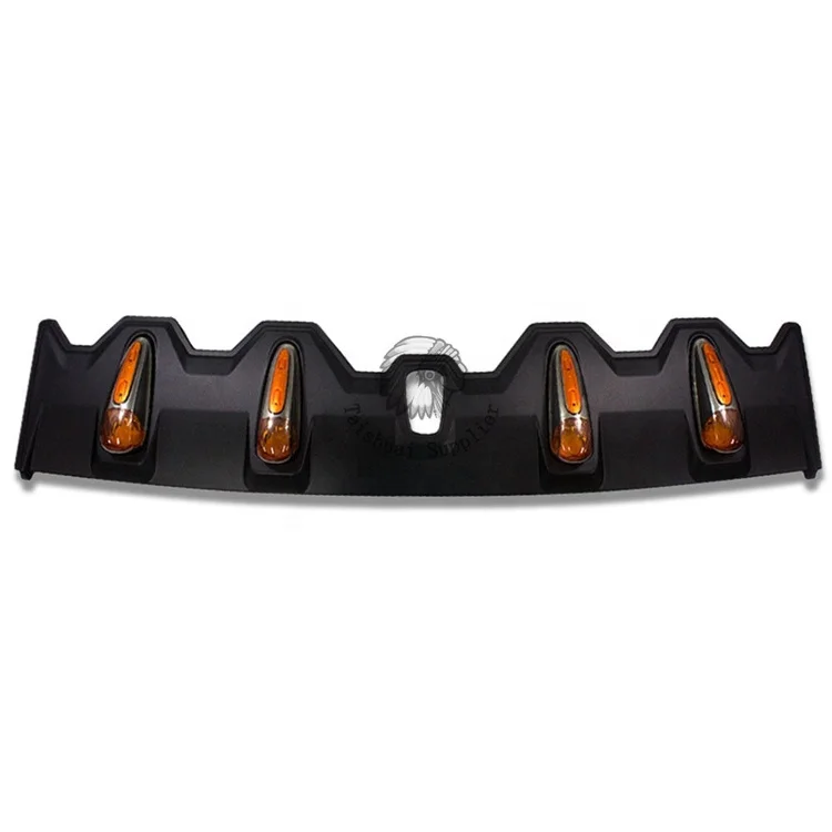 
Universal FITT ABS plastic roof light front spoiler for hilux revo rocco Thailand style chinese manufacturer 