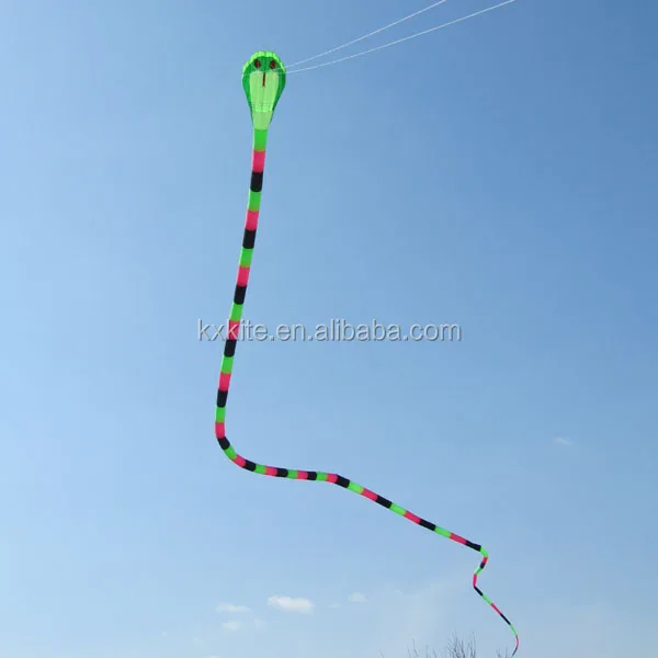 40m dual line large inflatable snake kite for sale