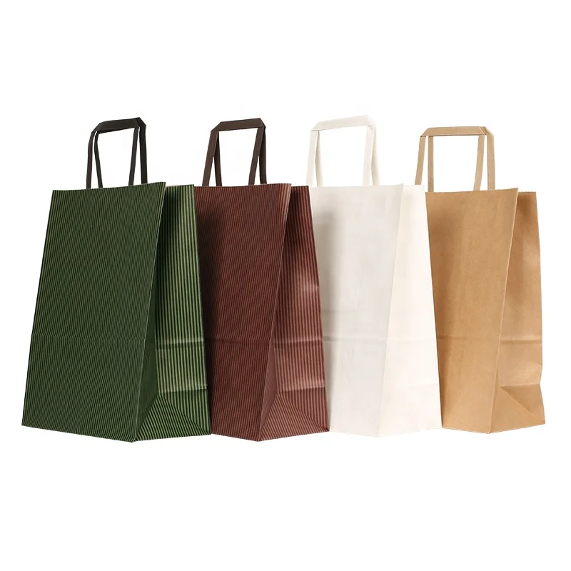Cheap Stocked Paper Packing Bag