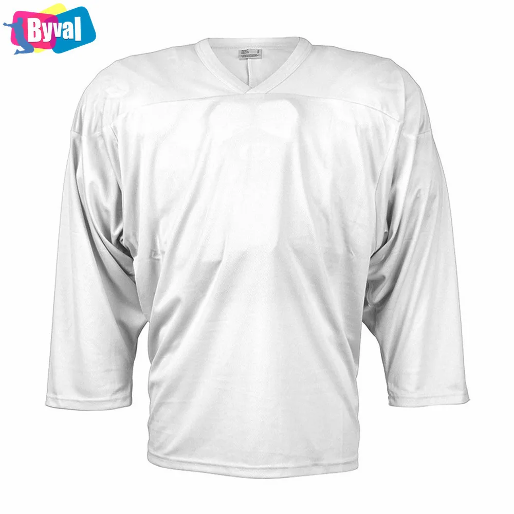 Blank Hockey Jersey Custom Ice Hockey Uniforms Practice Jerseys Gear Full Sublimation Printing Wholesale Cheap On SuperSeptember