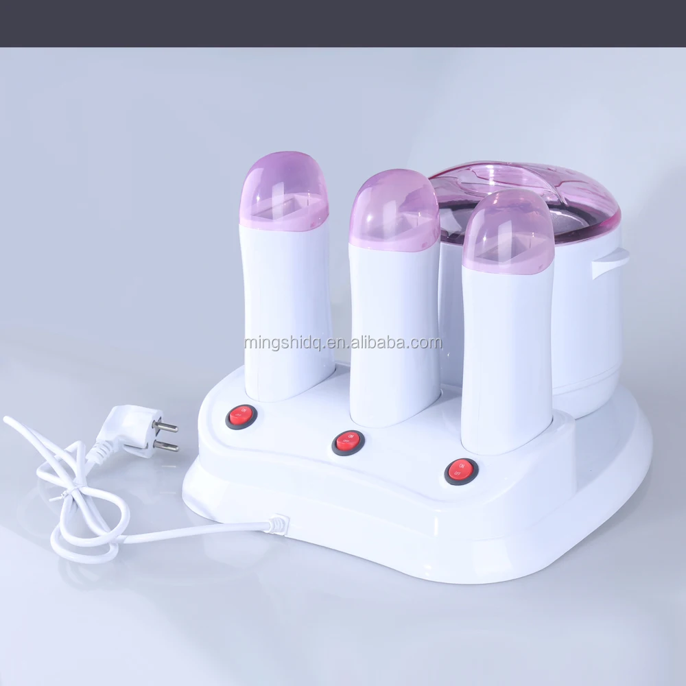 wax warming kit & Depilatory wax Heater set with roller wax warmer set & wax roll on heater