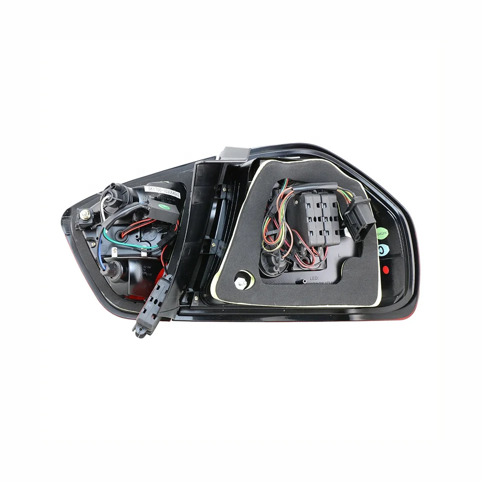 05-08 Red Black Color LED Tail Lamp For E90 3 Series 320i 323i 325 330 335