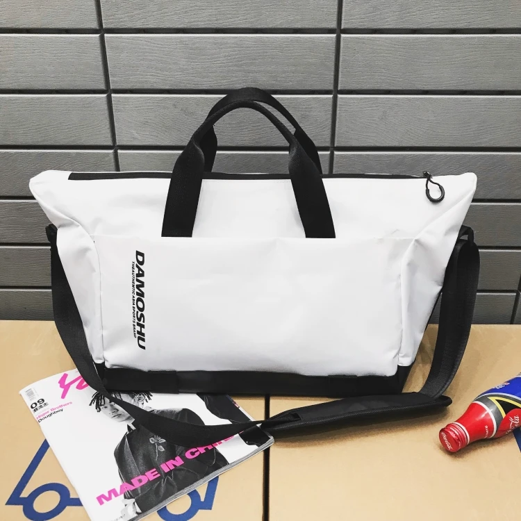 
OEM Classic Foldable Ripstop oxford Carry on Small Sports Gym Travel Duffle Bag for Men women sport tote 