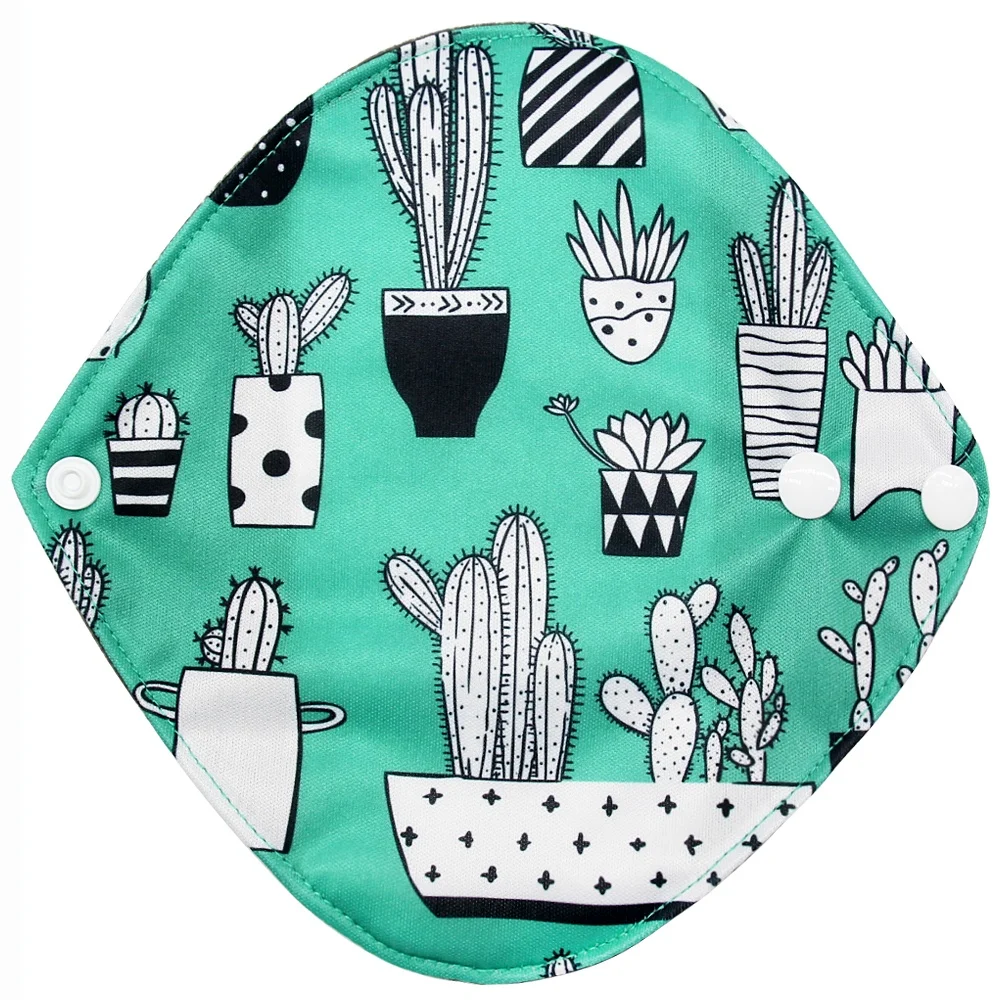 Goodbum Sanitary Napkin Bamboo Charcoal Reusable Menstrual Cloth Sanitary Pads For Women