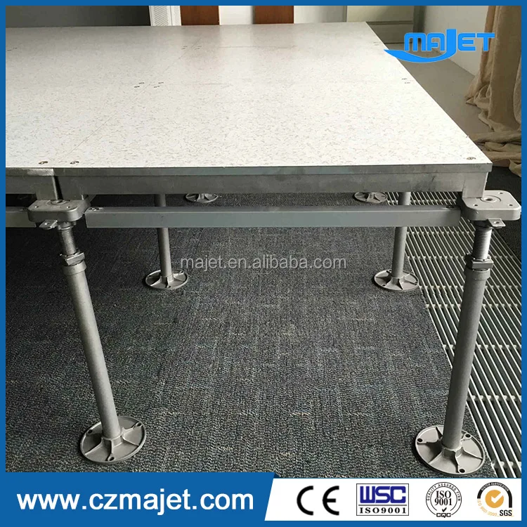 Hotsale 600x600x55mm data center aluminum access raised floor