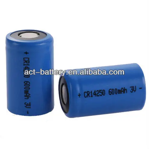 
High capacity Cr14250 rechargeable battery 