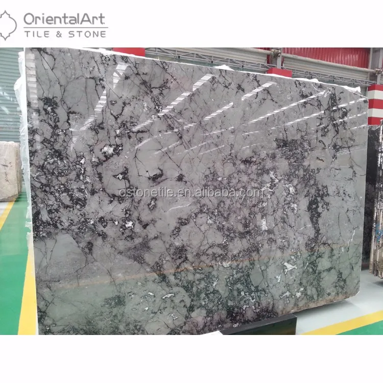 Barcelona Gris Grey Marble Big Slabs Polished Slate Natural Stone from Guizhou China