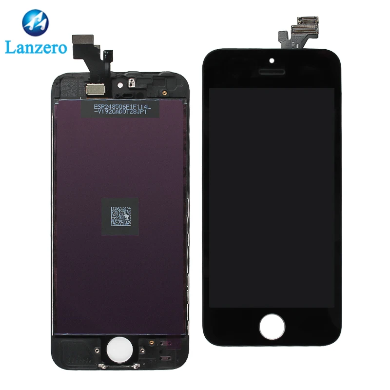China manufacturers cell mobile phone spare parts,mobile phone screen for iphone 5 lcd display