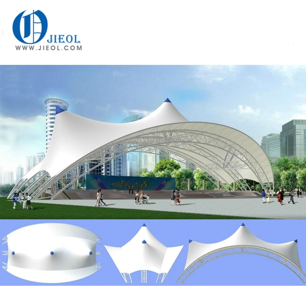 
The most popular best-selling ptfe tent tensile membrane structure 