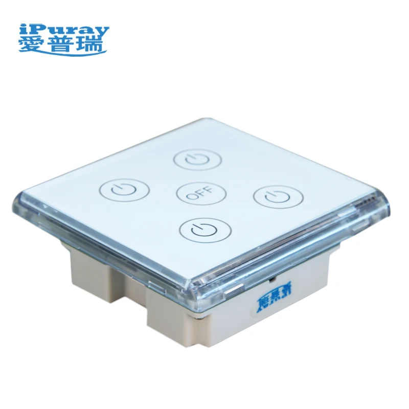 Smart home Wifi Smart phone wall Glass Screen Touch light Switch 4 gang 220V