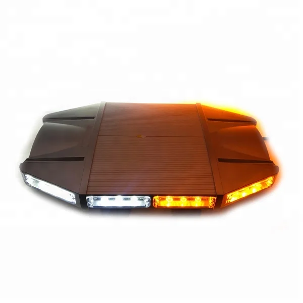 
2019 Low Profile Strobe Mini bar Lights High quality Car Roof mounts magnetic Amber Led Mini Lightbar for Tow truck 