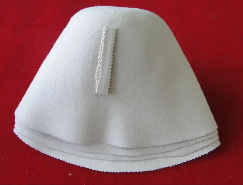 Русская сауна 100% шерстяная фетровая шляпа для ванной