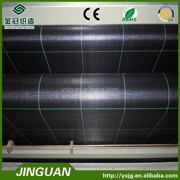 200 gsm Agricultural plastic mulch film ,plastic weed mat PP woven fabrics in roll weed block mats