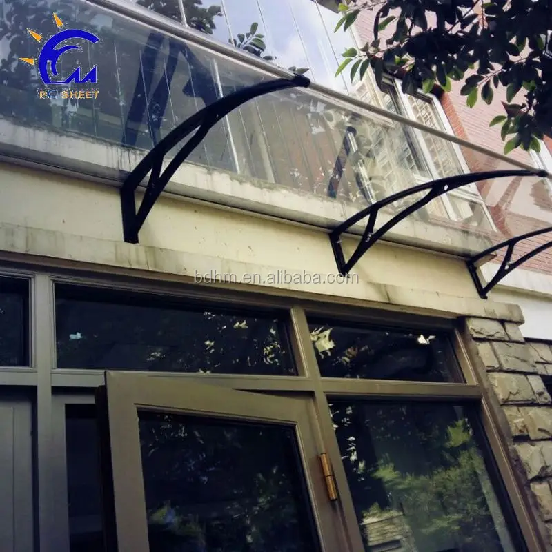 Hangmei 16mm Clear Sun Sheets Pc Embossed Sheets Polycarbonate Sheet Type Awning
