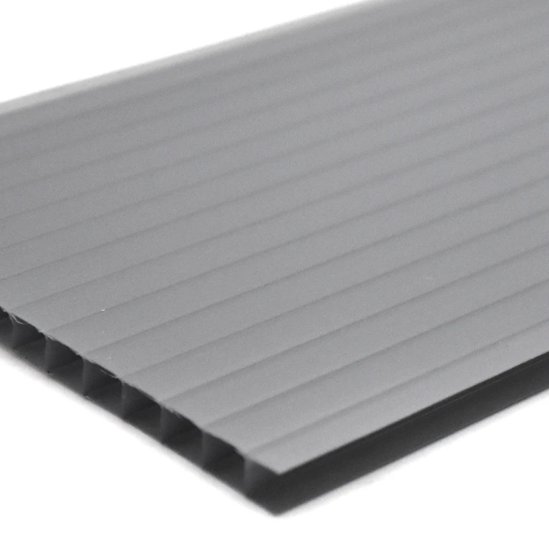 3-12mm double layer sabic/lexan polycarbonate pc hollow sheet in transparent