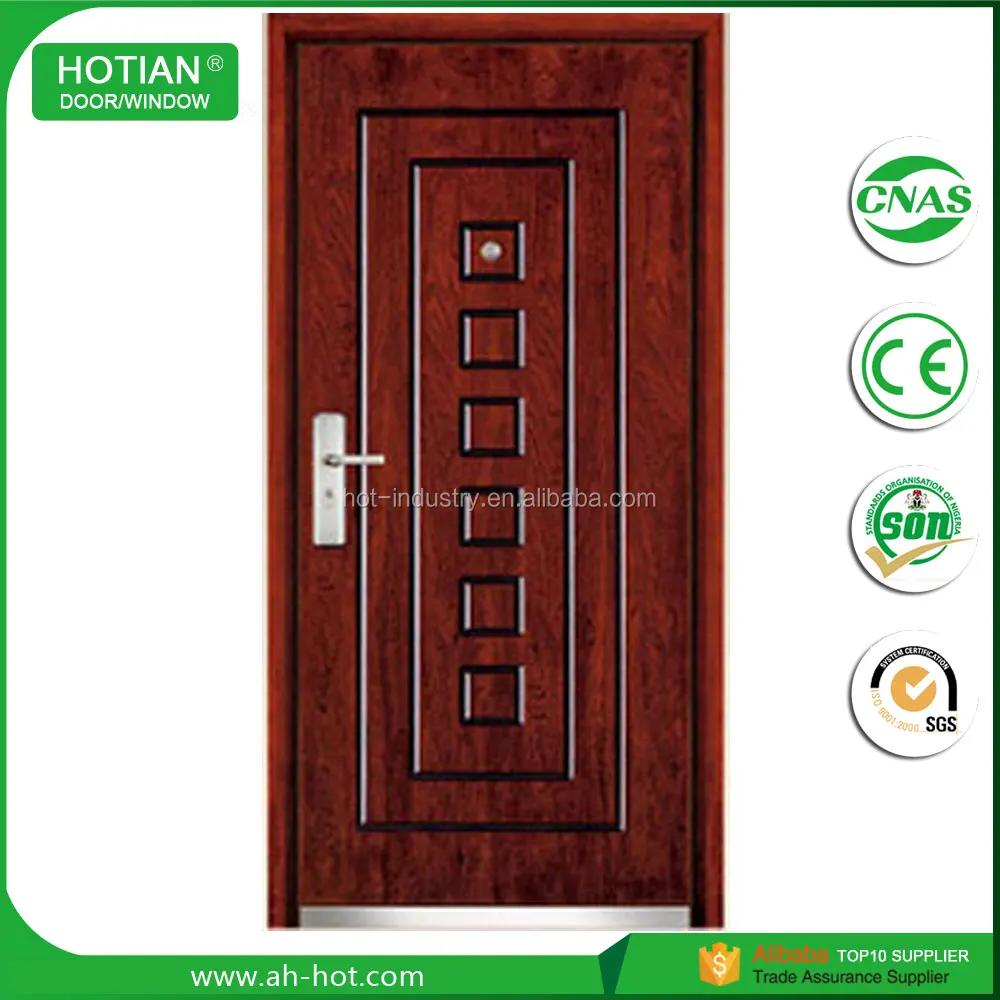 Latest Modern Flush Entry With Frosted Glass Wood Door Design Pictures