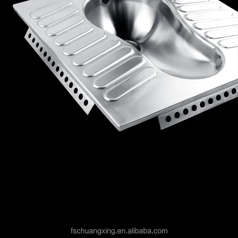 
Bathroom design standard peeping chinese toilet stainless steel toilet stool squat 