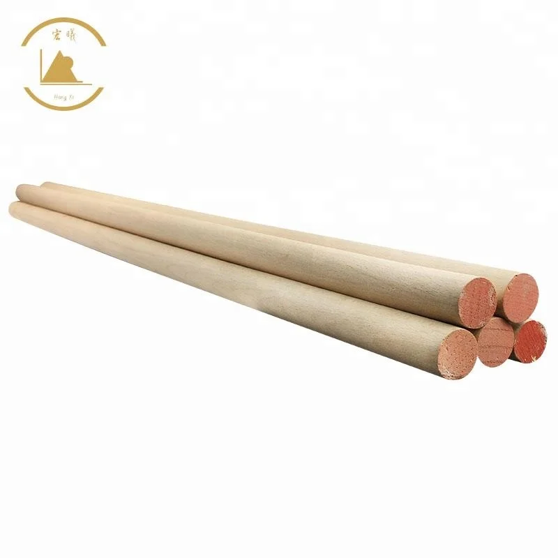 High Quality Beech Furniture Fitting Wooden Stick Rod