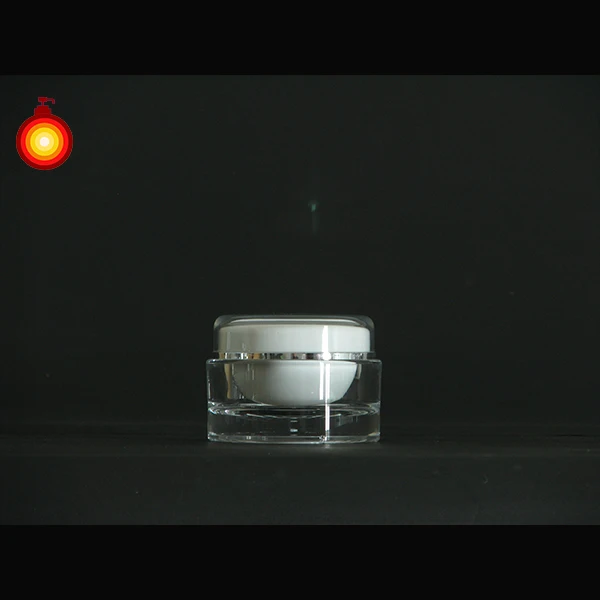 6ml ~ 120ml cosmetic plastic acrylic empty jar