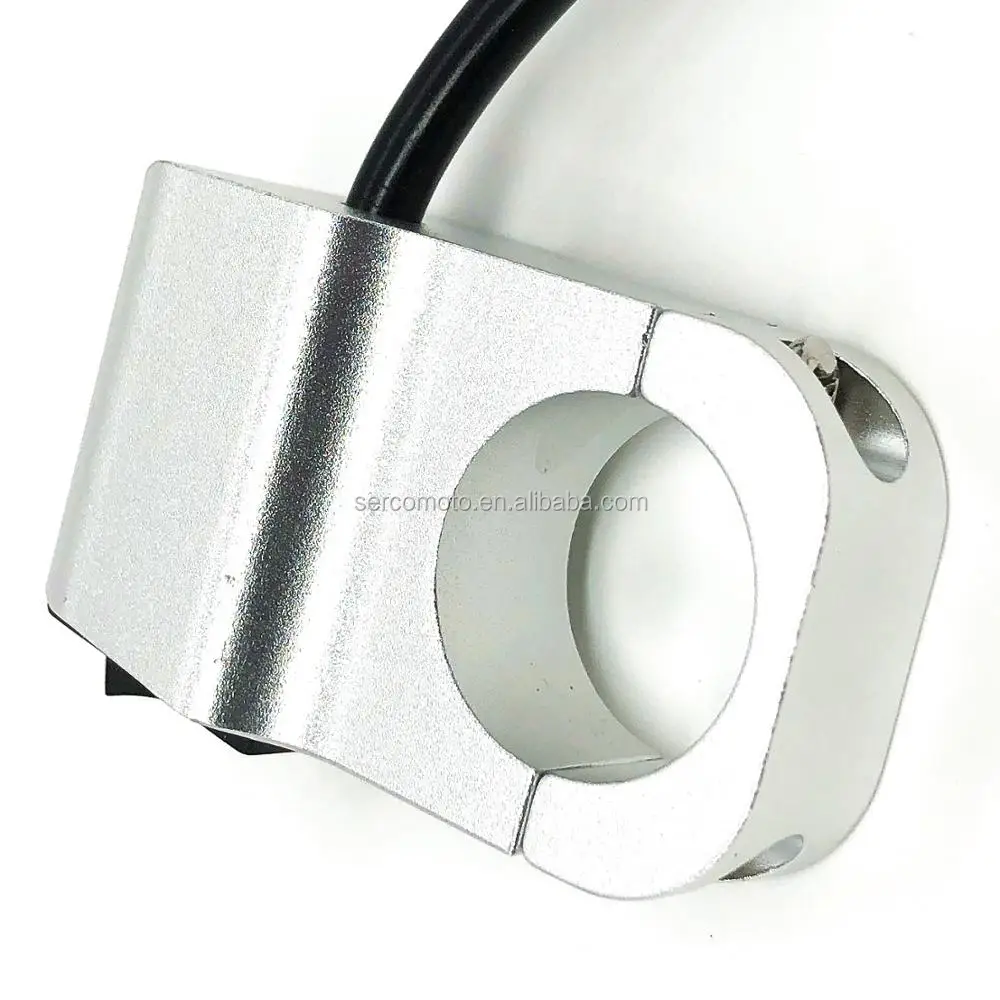 Waterproof Aluminium Alloy 12v 3-way Off On Led Spring Return Momentary Motorcycle Toggle Switch