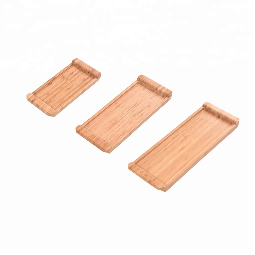 bamboo storage tray, tea serving tray, wood platter wholesale