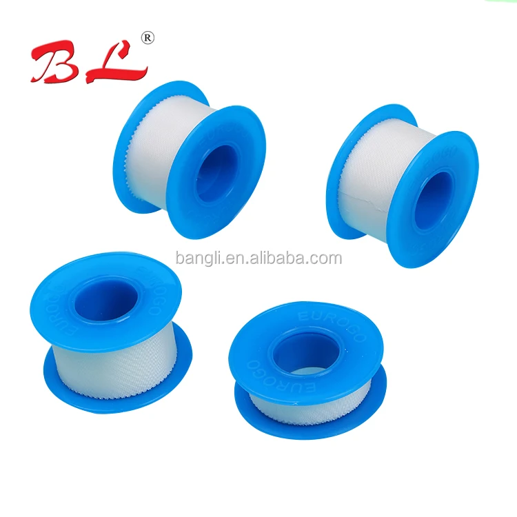 Easy to tear medical silk tape