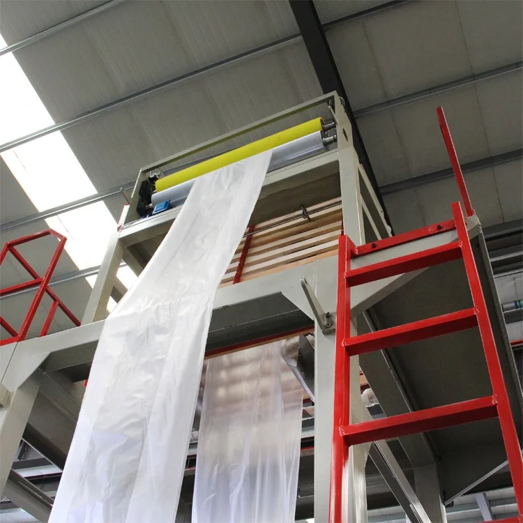 
ABA 3-layer Co-extrusion Plastic Film Blown Machine 