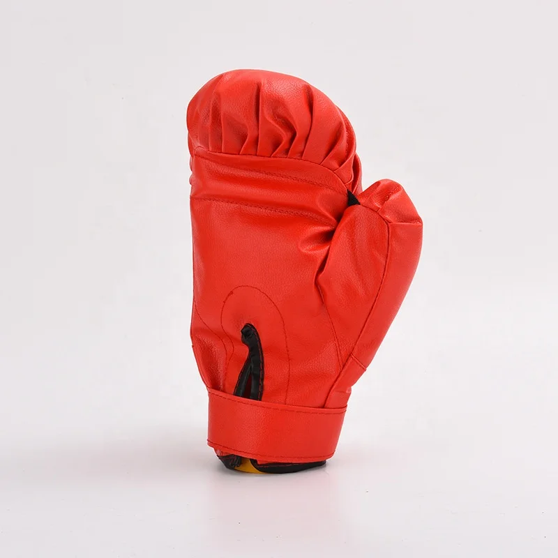 Оптовая продажа, боксерские перчатки из полиуретана с пользовательским логотипом для любительских тренировок и профессиональных боксерских мероприятий, подходят для взрослых и детей