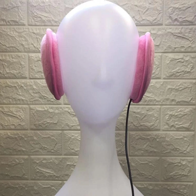 
Manufacturer 5V USB Heated Ear Muffs Winter Ear Warmers Men Women Solid Soft Plush Winter Earmuff 