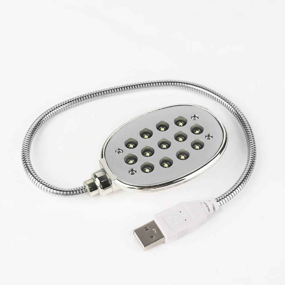 USB COMPUTER READING BOOK LIGHT USB LED LAMP LIGHT,13 LED USB NIGHT LAMP