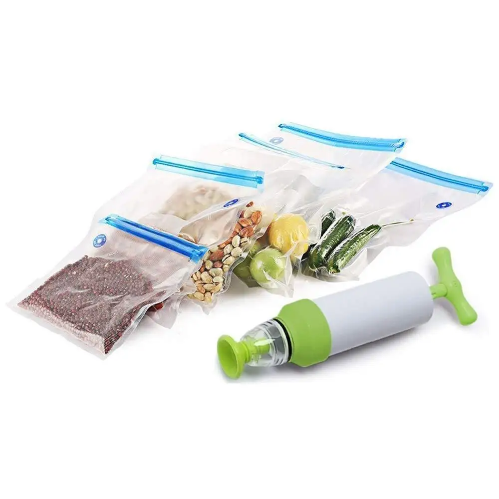 BPA бесплатно Ziplock Sous Vide сумки с насосом для Sous Vide Stick