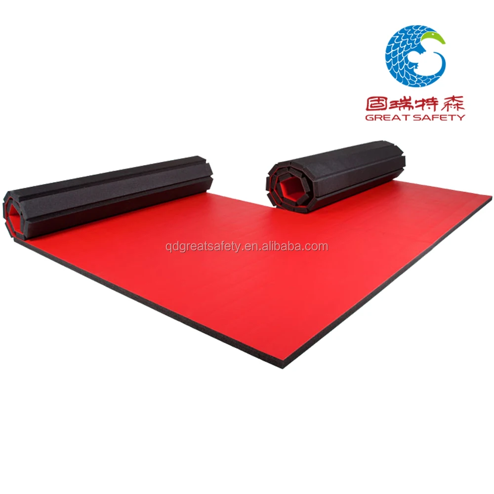 New High quality non-toxic  XPE foam 5cm wrestling BJJ Martial GYM roll out mat