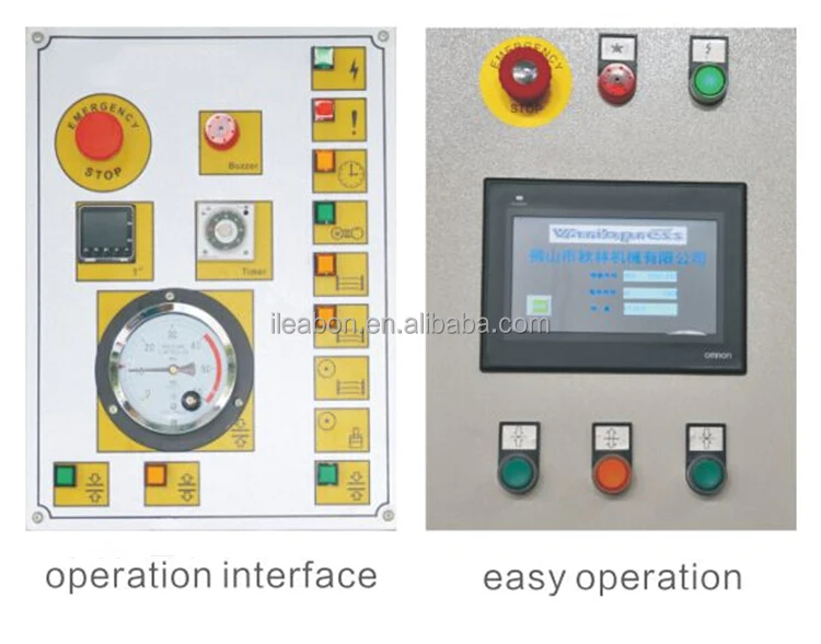 Schneider Electric Parts Omron PLC Quality 120T 3 layers Hot Press Machine for Wood (BY214*8/12 (3) H1RC)