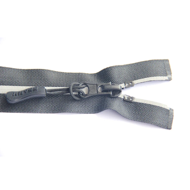 
Custom reflective strip 5# waterproof nylon zipper 