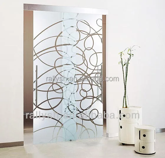 
 Современный дизайн главных ворот, интерьер из алюминиевого сплава, раздвижные стеклянные двери в новейшем стиле  