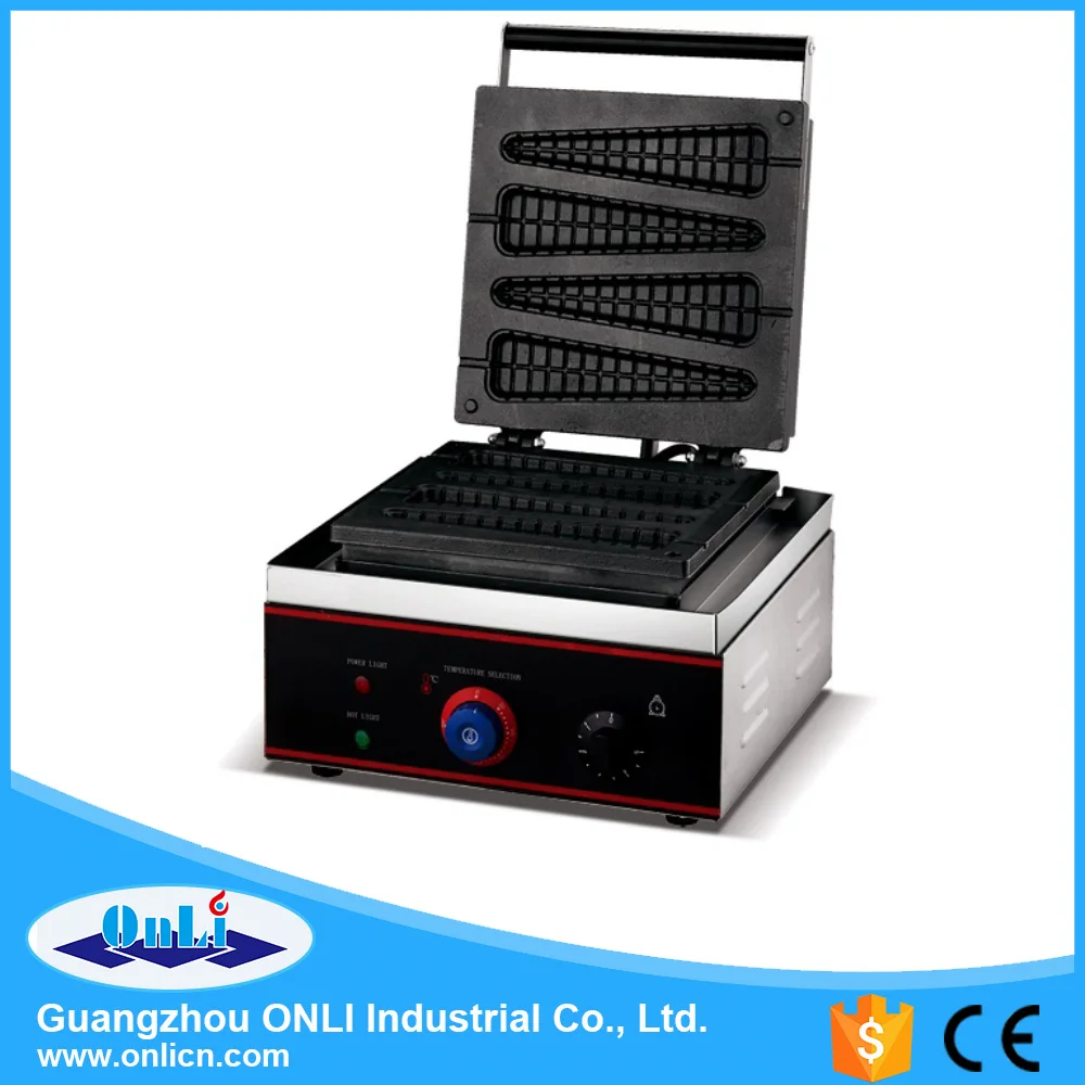 
High quality non-stick lolly Waffle baker/machine 