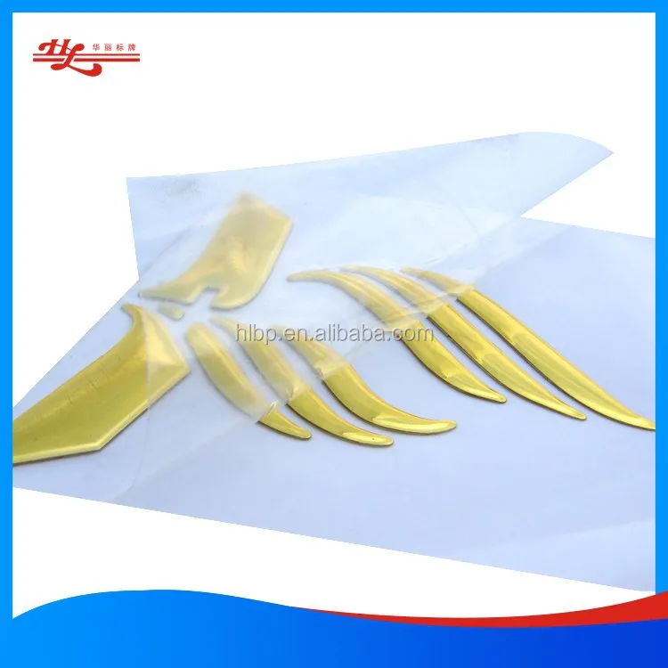Custom self Adhesive Car Bumper sticker PVC Printing Motorcycle Decorative Stickers Label