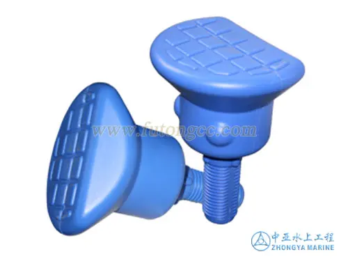 plastic floating pontoon platform