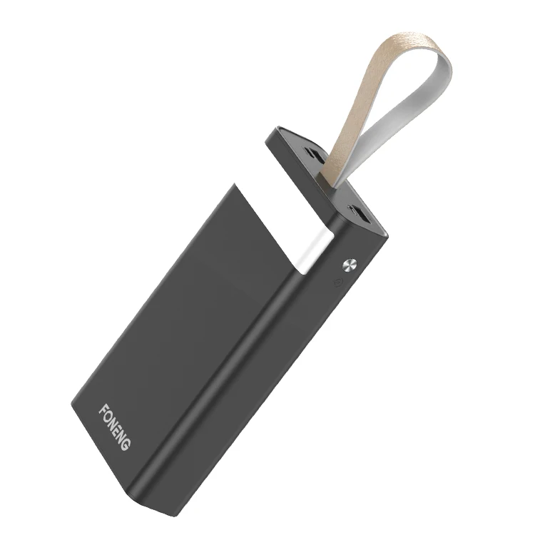 Portable Quick Charging Mobile Power Banks 30000mAh 20000mah LED Warm Light Large Capacity Dual USB Fast Charging Powerbank
