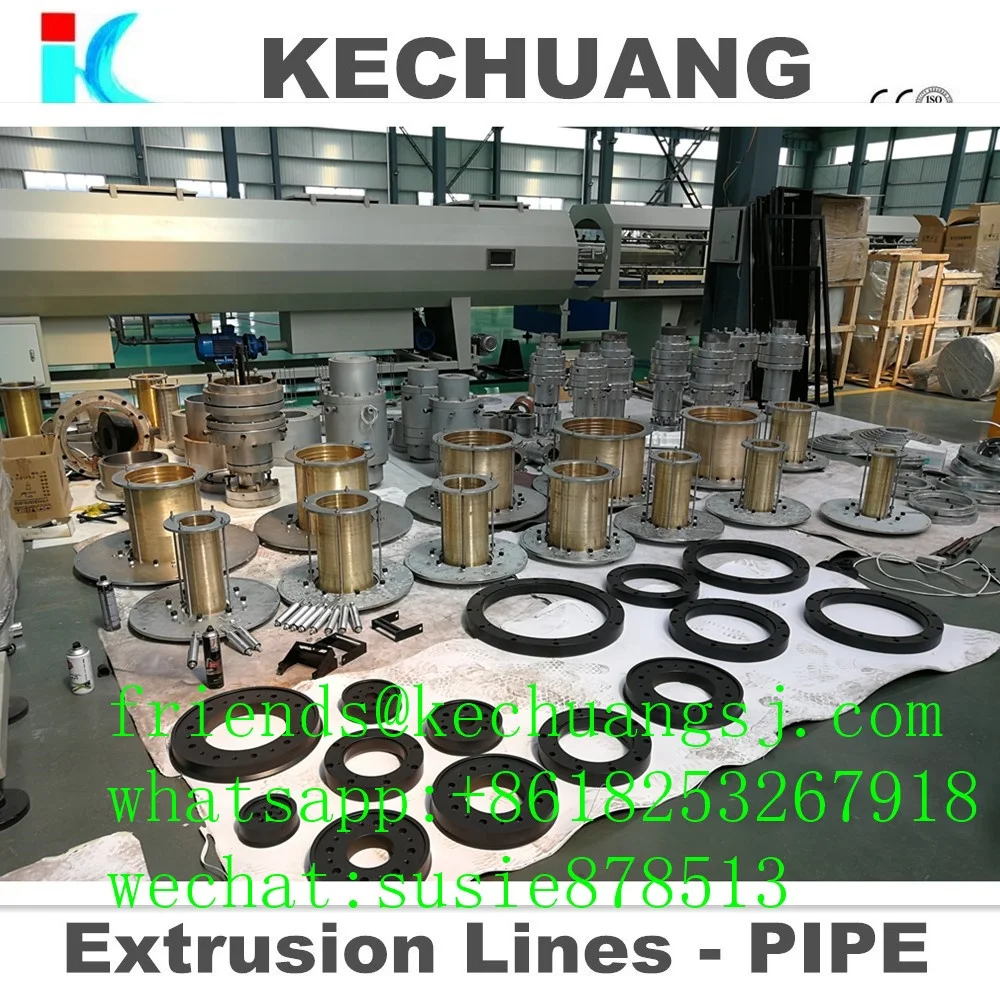 large diameter HDPE PE PP PPR PVC pipe making machine producing equipment 16-1200mm