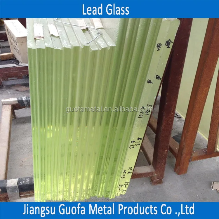 MRI CT CBCT DR PECT X Ray High Lead Equivalent Thick Lead Glass